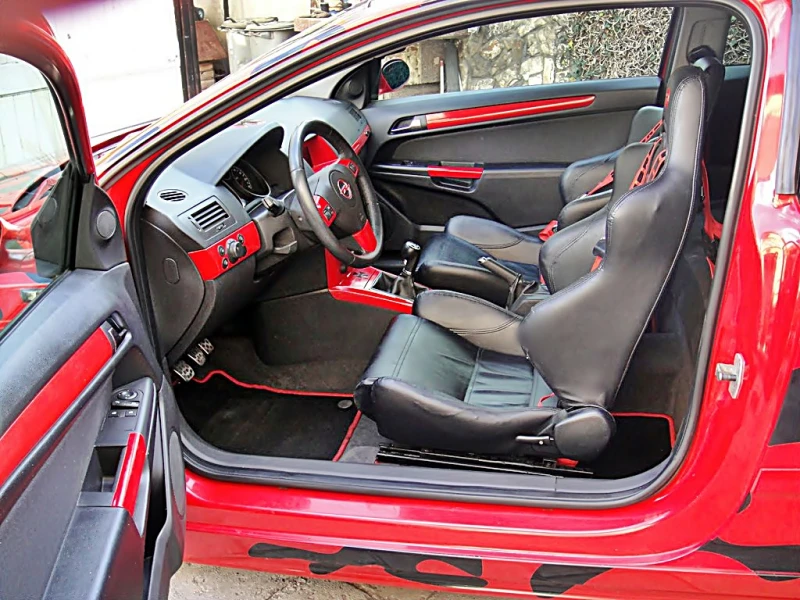 Opel Astra 1.6 GTS ГЕРМАНИЯ, снимка 9 - Автомобили и джипове - 51933364