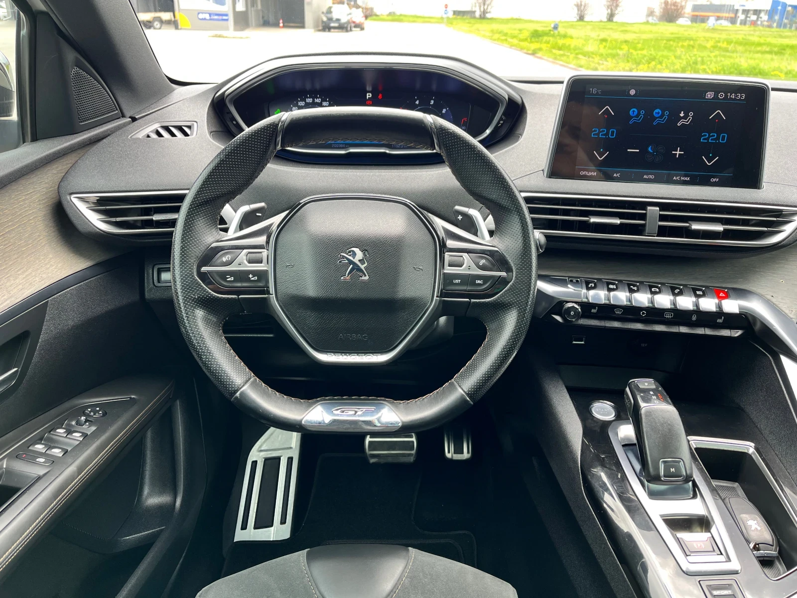 Peugeot 3008 GT 2.0 HDI AUTOMAT 180 к.с. PANORAMA FULL!!!, снимка 13 - Автомобили и джипове - 54151085