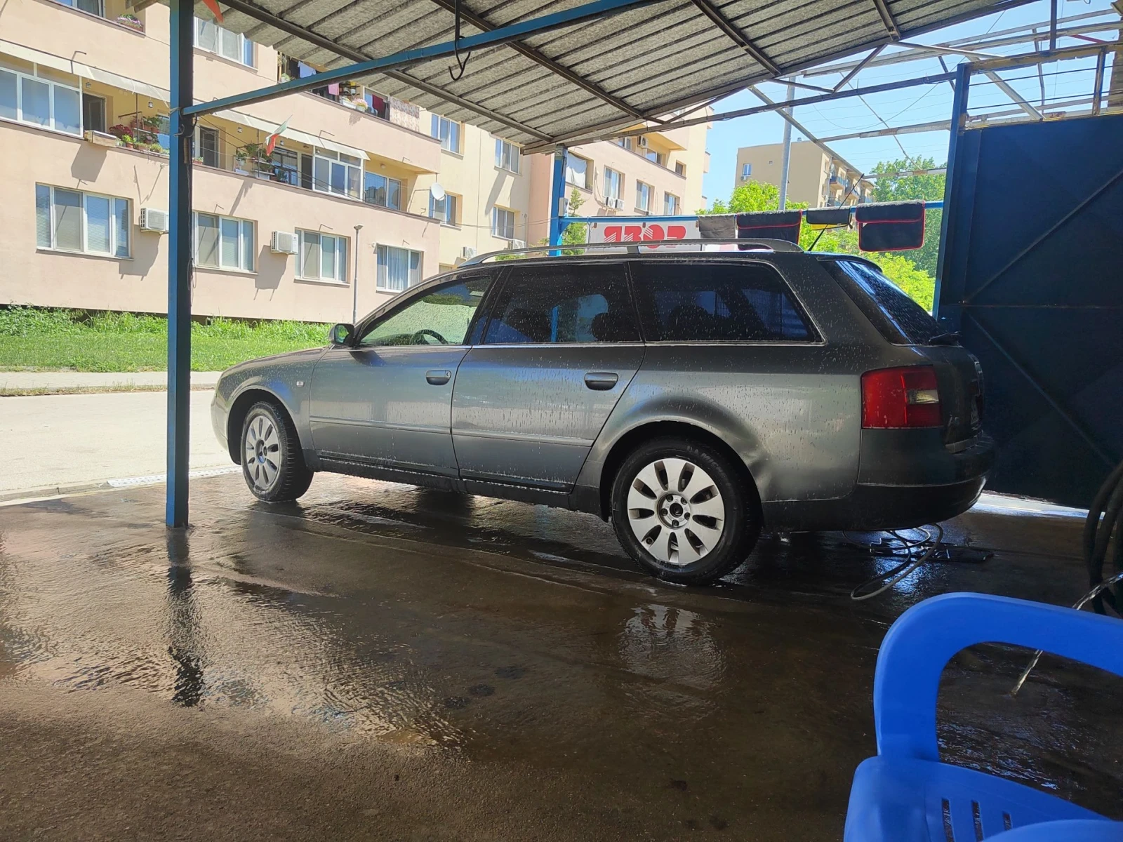 Audi A6 1.8 турбо 4х4, снимка 10 - Автомобили и джипове - 56651253