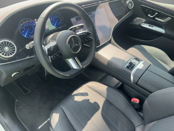 Mercedes-Benz EQE 500 4Matic = AMG Line = Manufaktur Гаранция - изображение 7