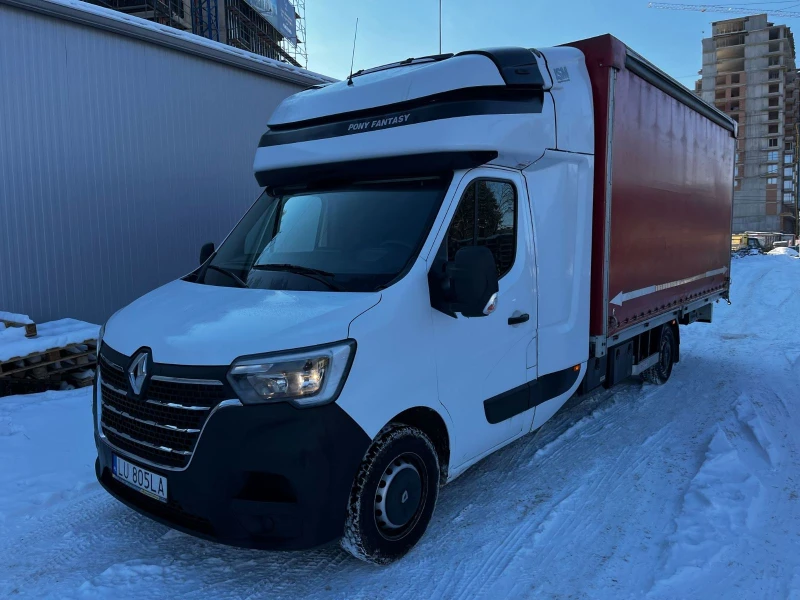 Renault Master УНИКАТ~* ХЛ КАБИНА//ДВЕ ЛЕГЛА//ДВОЙНА ЩОРА/10П, снимка 1 - Бусове и автобуси - 49093772