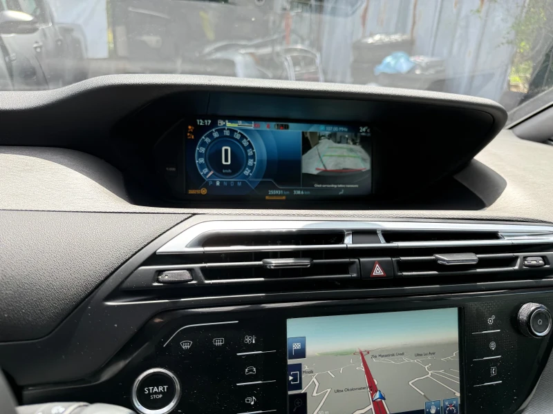 Citroen Grand C4 Picasso 1.6hdi 120ps AUT 7места LED 2016г evro6b, снимка 15 - Автомобили и джипове - 50372360
