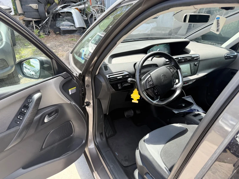 Citroen Grand C4 Picasso 1.6hdi 120ps AUT 7места LED 2016г evro6b, снимка 10 - Автомобили и джипове - 50372360