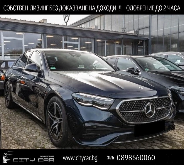 Mercedes-Benz E 200 AMG/ NEW MODEL/ 360/ KEYLESS/ DISTRONIC/ , снимка 1 - Автомобили и джипове - 46671658