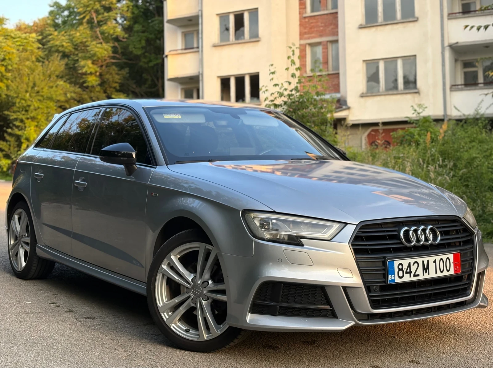 Audi A3 * S-LINE * MATRIX * VIRTUAL * СЕРВИЗНА ИСТОРИЯ * , снимка 2 - Автомобили и джипове - 55002640