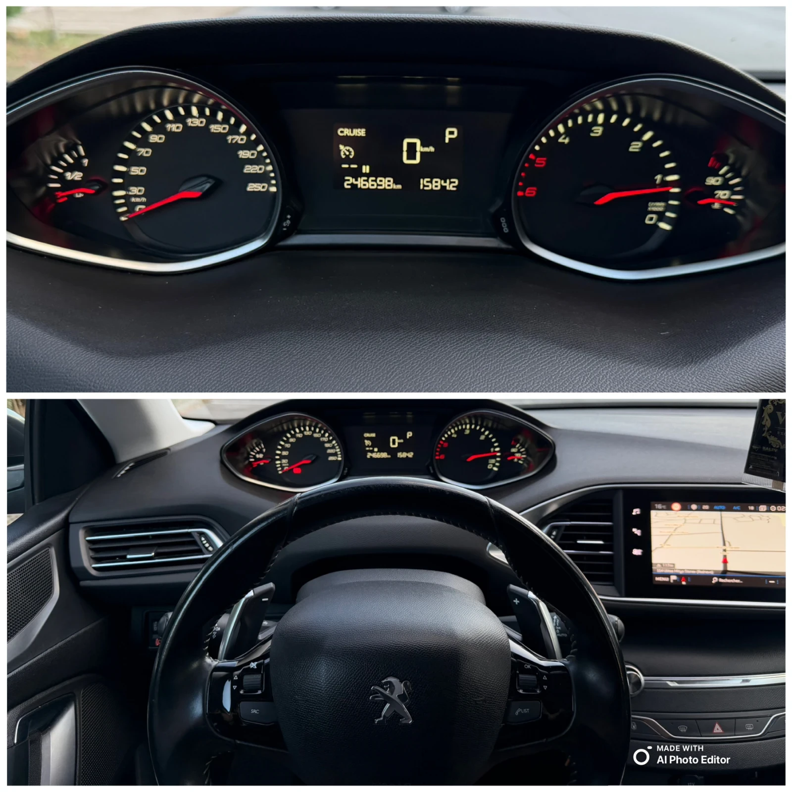 Peugeot 308 1.5HDI 8EAT, снимка 15 - Автомобили и джипове - 56330822
