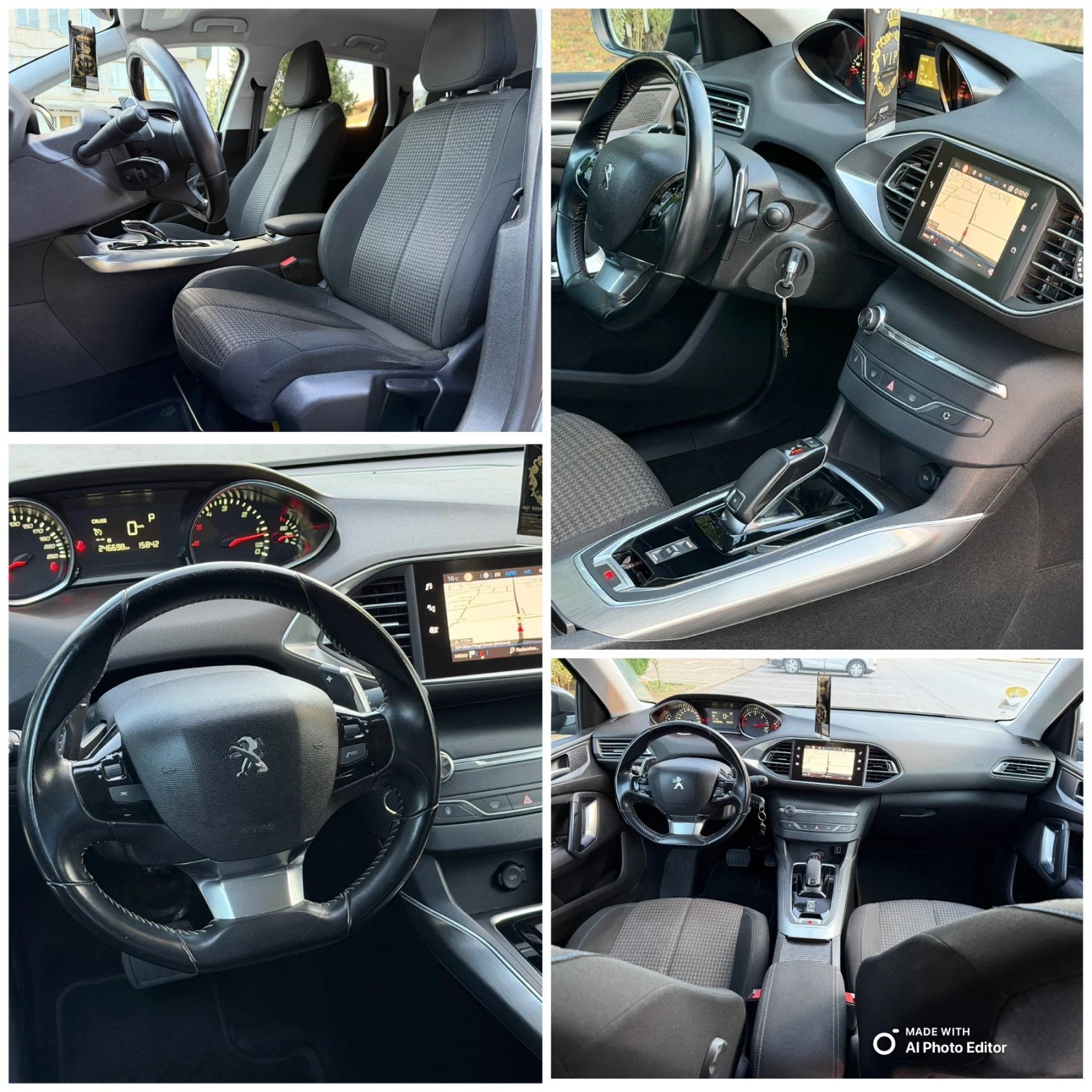 Peugeot 308 1.5HDI 8EAT, снимка 17 - Автомобили и джипове - 56330822