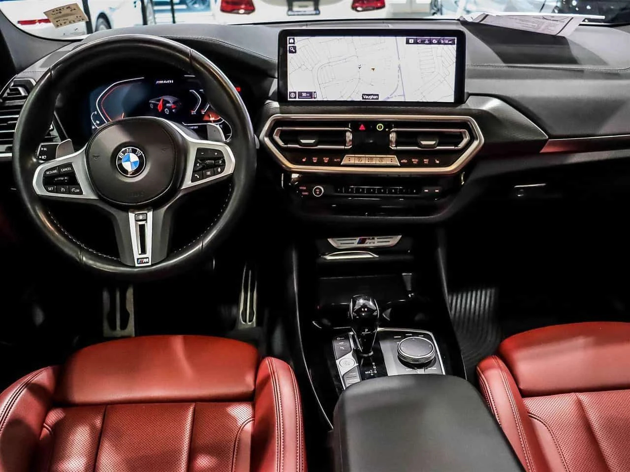 BMW X3 | HARMAN KARDON | HUD | 360 | ЧЕРВЕН САЛОН | , снимка 8 - Автомобили и джипове - 54307359