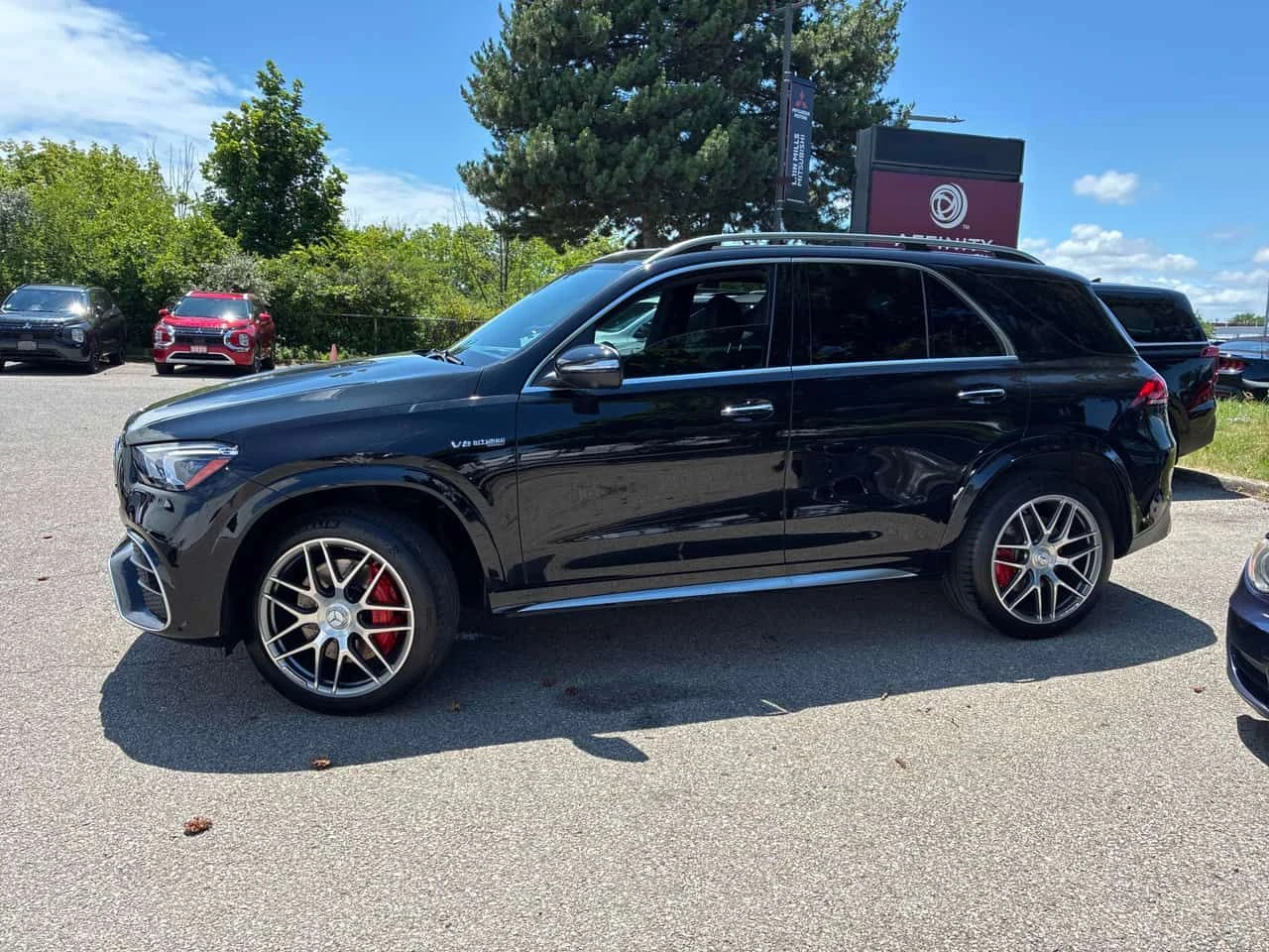 Mercedes-Benz GLE 63 S AMG ДИСТРОНИК * 360 * BURMESTER * PANO * ОБДУХВАНЕ, снимка 2 - Автомобили и джипове - 55193694