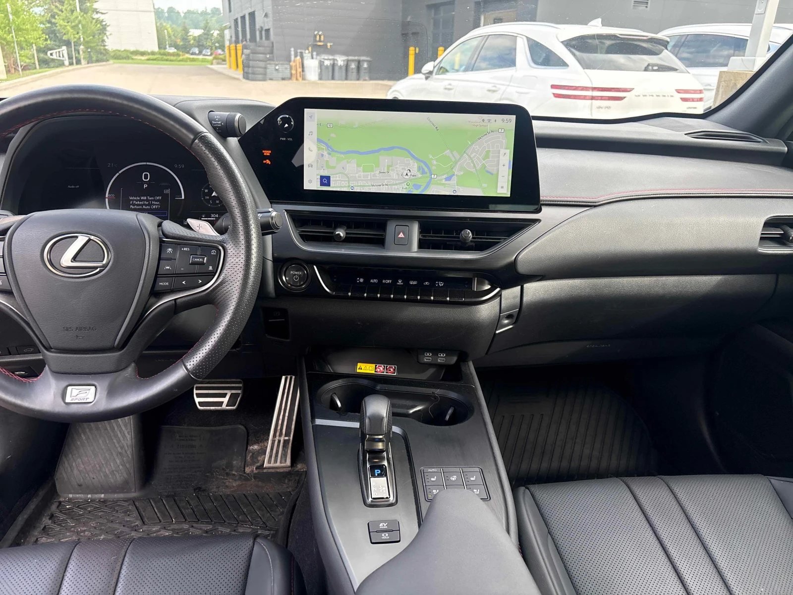 Lexus UX 300h  F-SPORT / ОБДУХВАНЕ / HUD / PANO , снимка 9 - Автомобили и джипове - 55951505