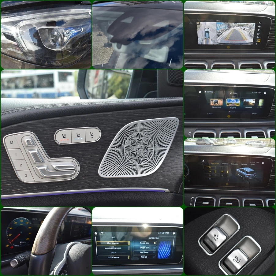 Mercedes-Benz GLE 300 360CAMERA* ОБДУХВАНЕ* SOFTCLOSE* СЕРВИЗНА ИСТОРИЯ, снимка 17 - Автомобили и джипове - 56214869