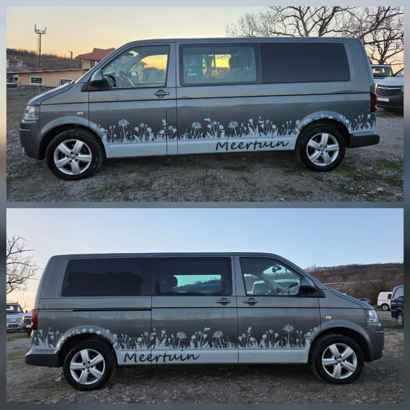 VW Transporter 2.0TDI 180к.с.Евро5 Дълга база, снимка 7 - Бусове и автобуси - 52816356