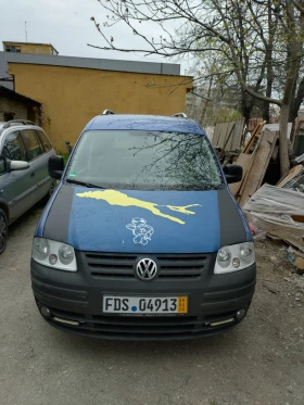 VW Caddy 2.0 EcoFuel НА ЧАСТИ, снимка 2