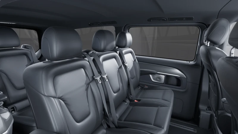 Mercedes-Benz V 300 d 4Matic Extralong = MGT Conf = AMG Line Гаранция, снимка 12 - Автомобили и джипове - 53261779