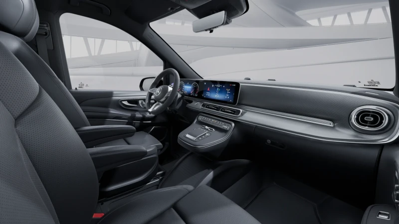 Mercedes-Benz V 300 d 4Matic Extralong = MGT Conf = AMG Line Гаранция, снимка 11 - Автомобили и джипове - 53261779