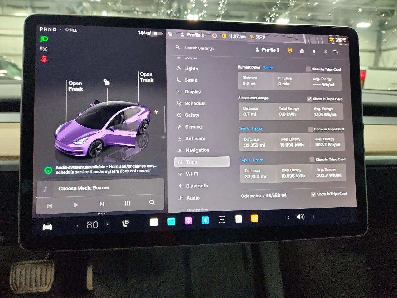 Tesla Model 3 LONG RANGE DUAL MOTOR AWD ТЕРМОПОМПА* FSD3* , снимка 9 - Автомобили и джипове - 54345109