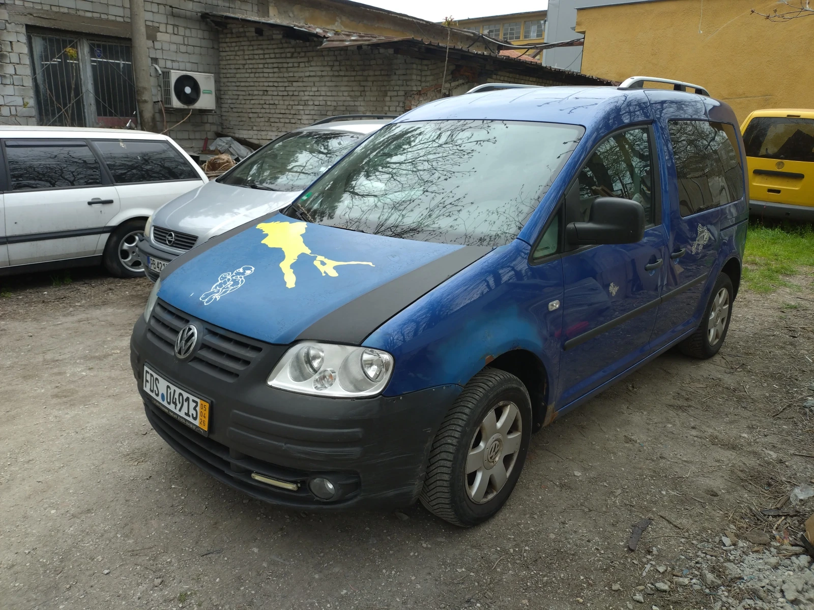 VW Caddy 2.0 EcoFuel НА ЧАСТИ, снимка 3 - Автомобили и джипове - 54683758