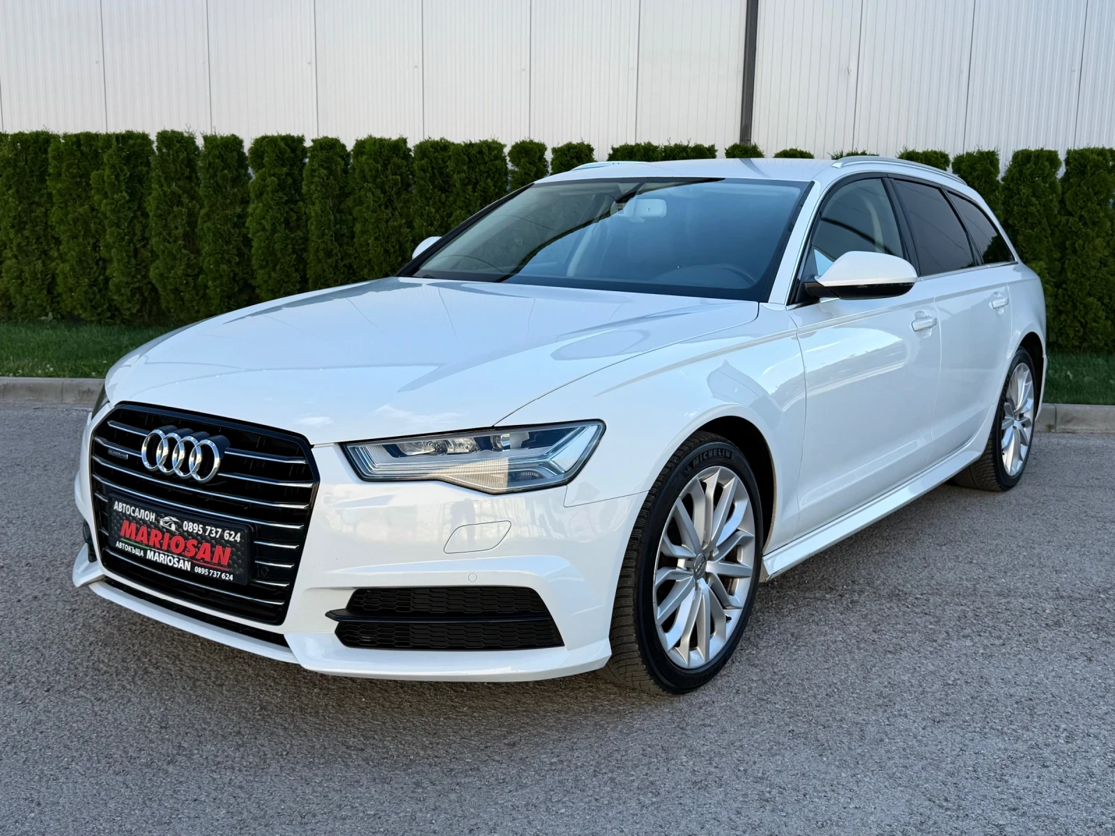 Audi A6  3.0 TDI | QUATTRO | S-LINE | GLACIER WHITE 