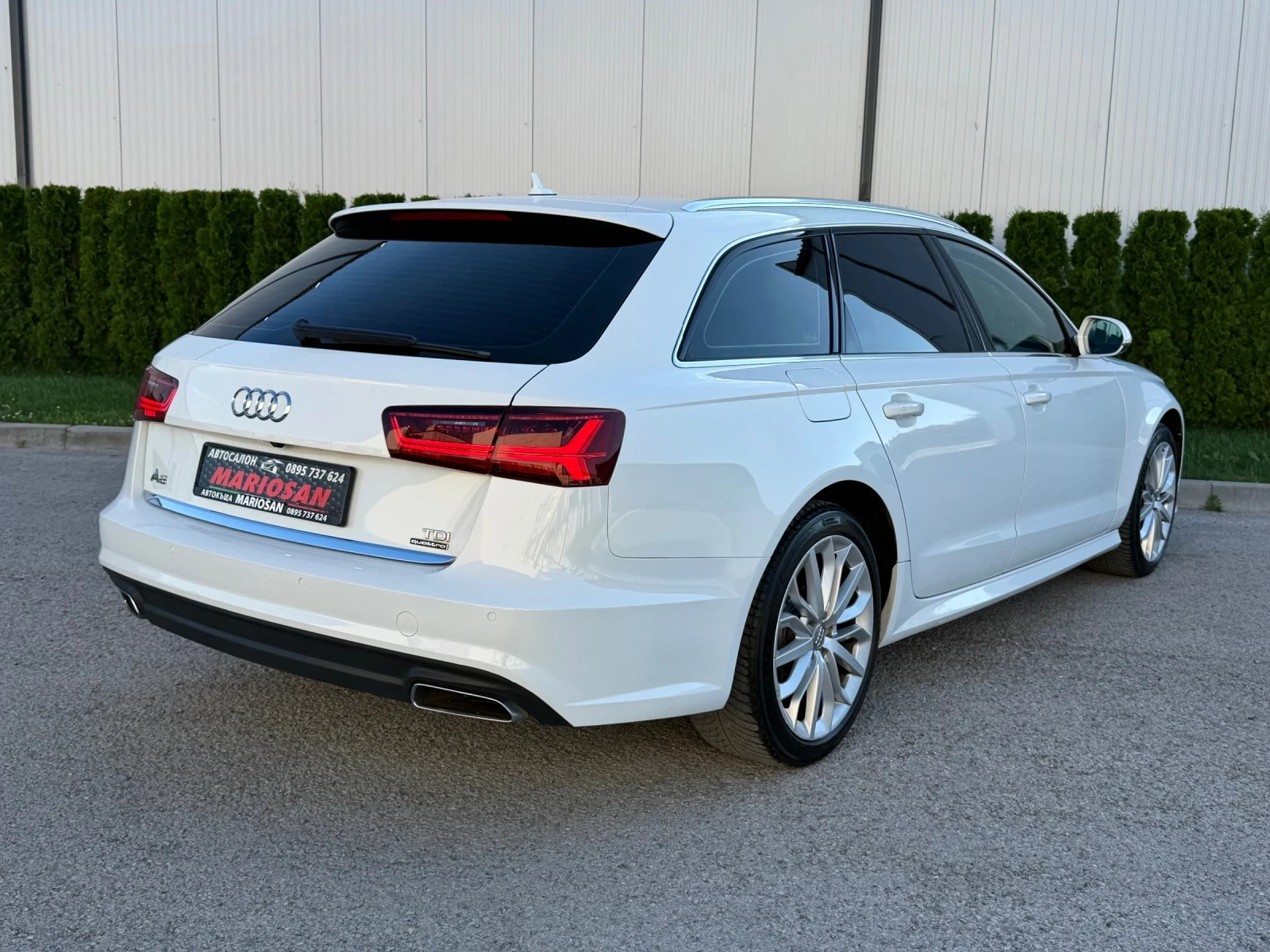 Audi A6  3.0 TDI | QUATTRO | S-LINE | GLACIER WHITE  | Mobile.bg � ����������� 6