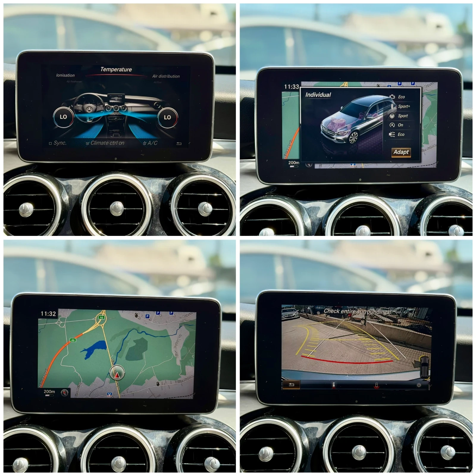 Mercedes-Benz C 250 AMG LINE / NIGHT PACKAGE / ������ / AIR MATIC /  | Mobile.bg � ����������� 15