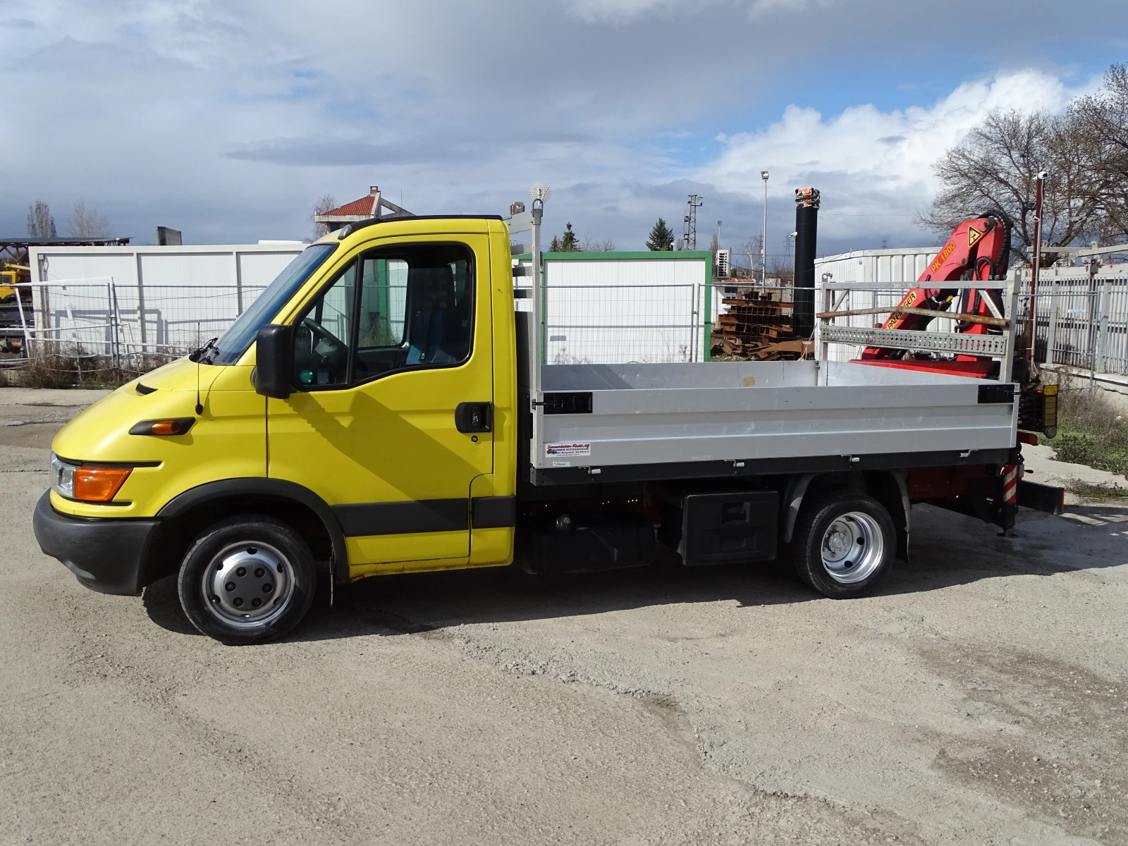 Iveco 35c11 БОРДОВИ С КРАН * PALFINGER 1800 kg* , снимка 6 - Бусове и автобуси - 54081106
