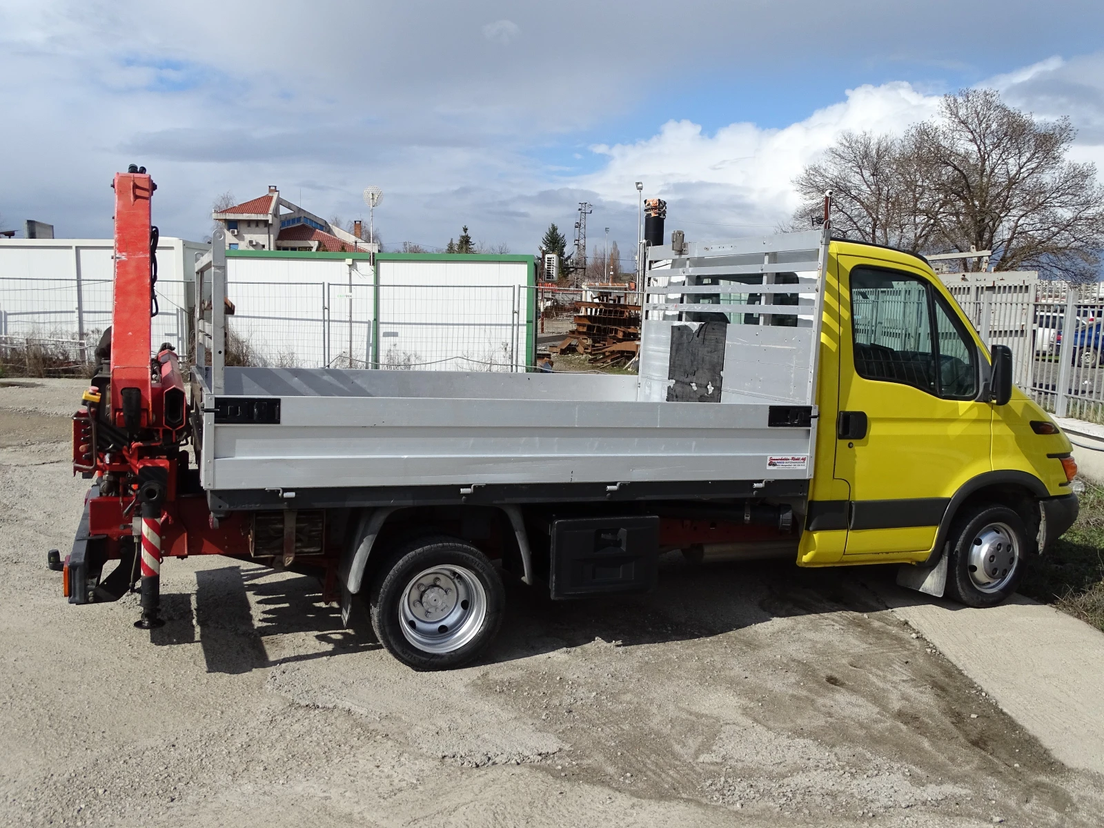 Iveco 35c11 БОРДОВИ С КРАН * PALFINGER 1800 kg* , снимка 7 - Бусове и автобуси - 54081106