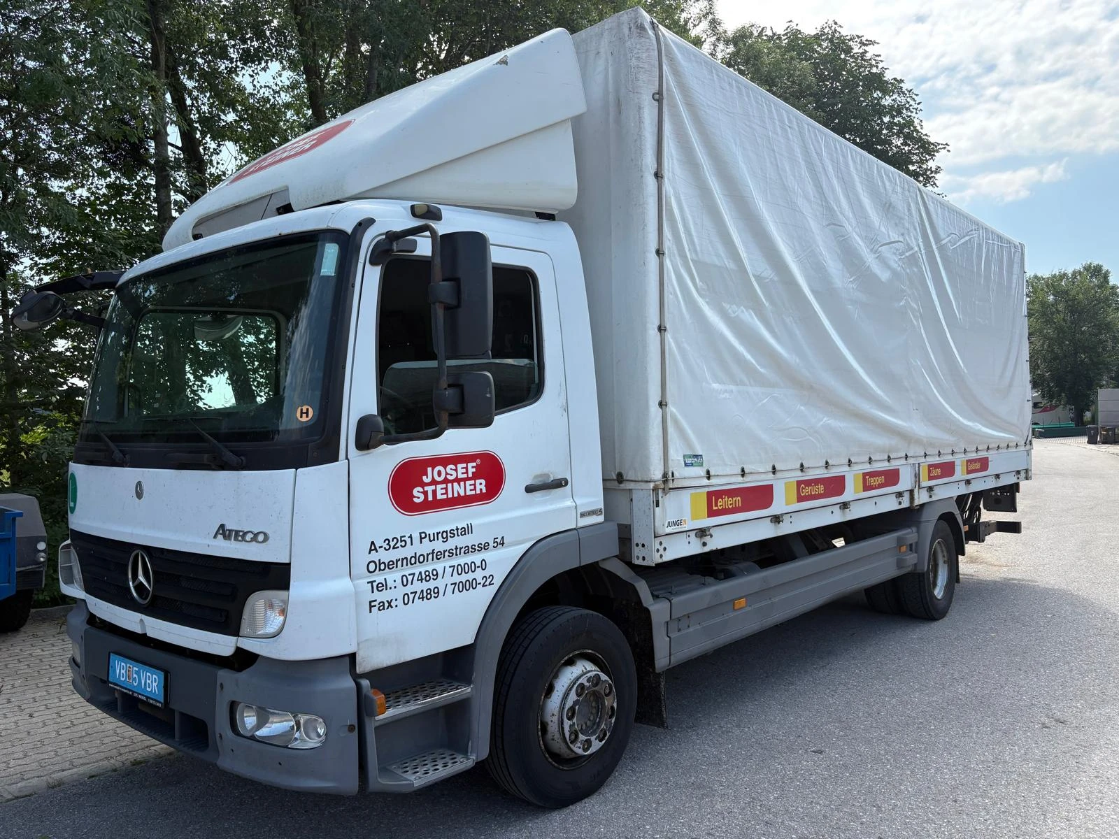 Mercedes-Benz Atego 1224 На Ресори