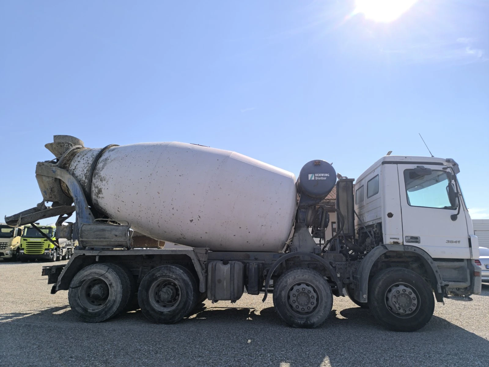Бетон миксер Mercedes ACTROS 3541 STETTER 9M3, снимка 8 - Индустриална техника - 55298988