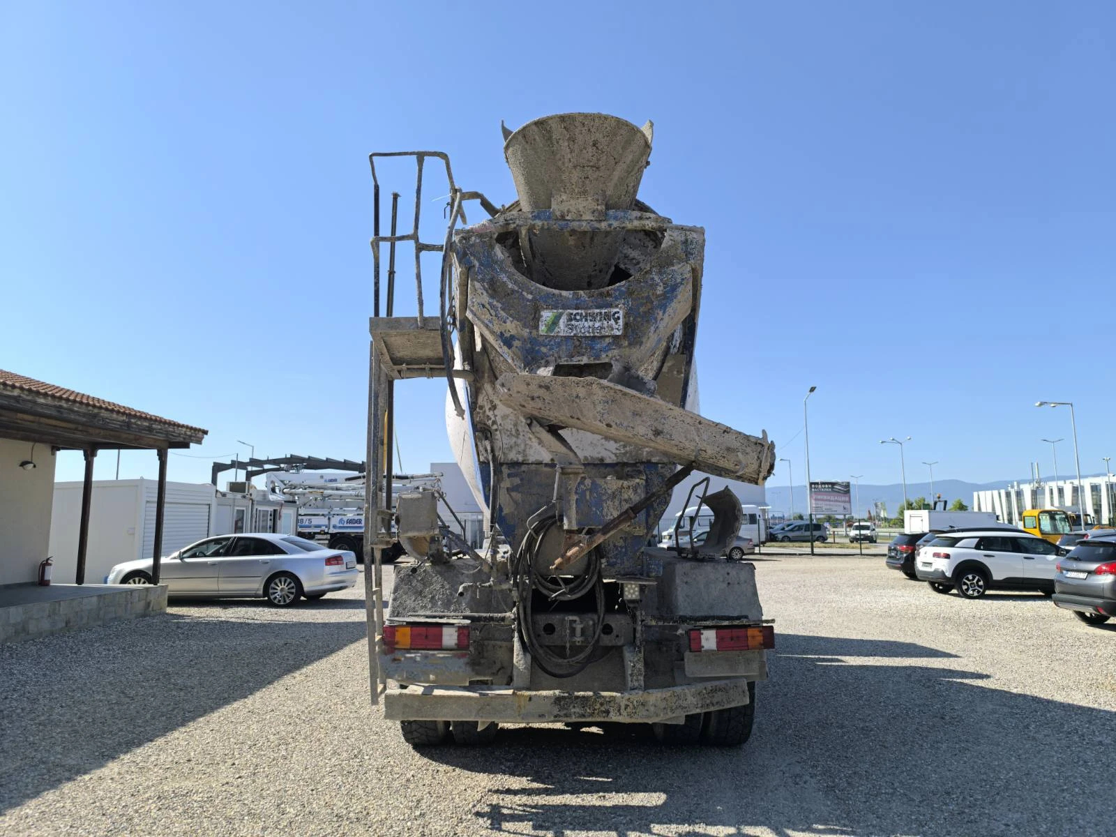 Бетон миксер Mercedes ACTROS 3541 STETTER 9M3, снимка 6 - Индустриална техника - 55298988