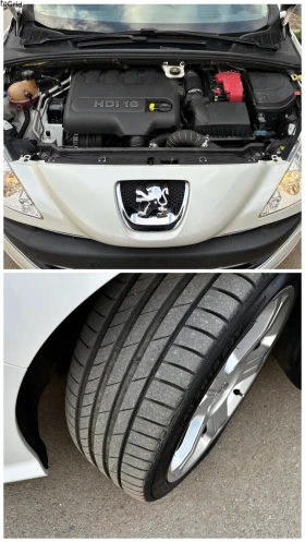 Peugeot 308 CC Кабрио* 2.0HDI XENON* 197 000км* , снимка 15