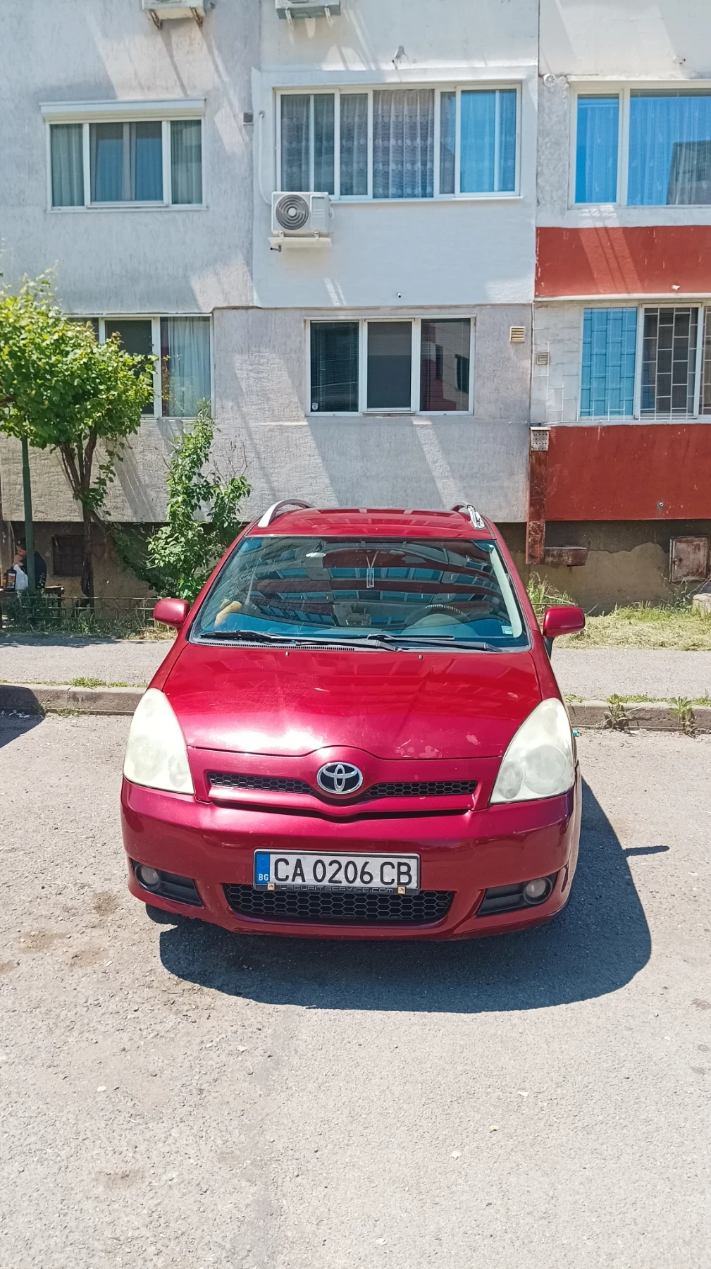 Toyota Corolla verso 1.8 VVT бензин/газ