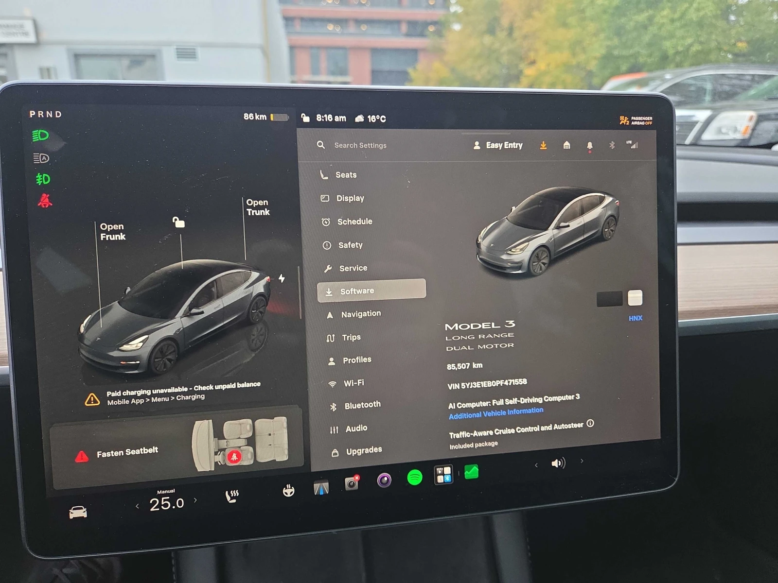 Tesla Model 3 LONG RANGE , снимка 11 - Автомобили и джипове - 56282839