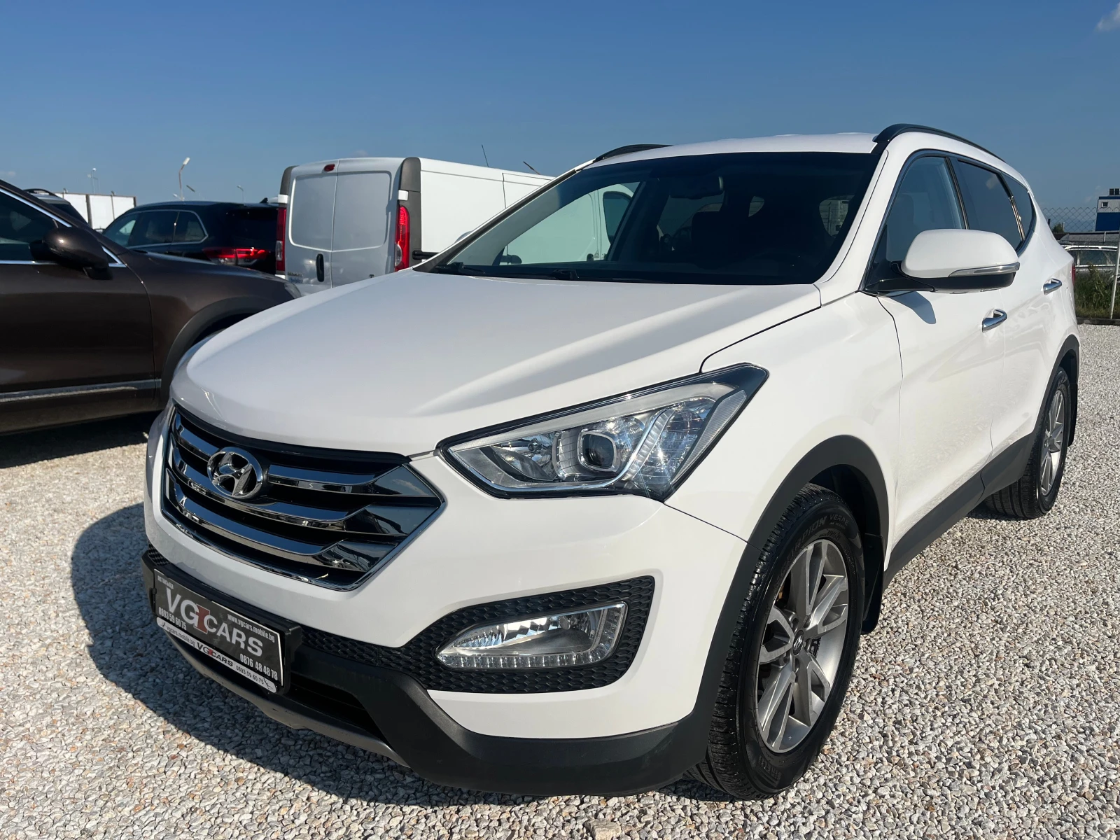 Hyundai Santa fe 2.2D, 197ck, АВТОМАТИК, ЛИЗИНГ, снимка 3 - Автомобили и джипове - 54712426