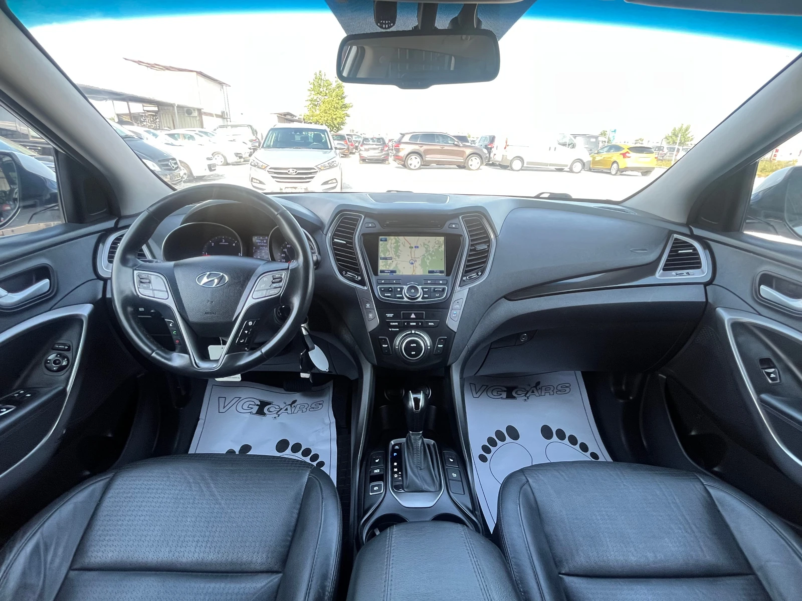Hyundai Santa fe 2.2D, 197ck, АВТОМАТИК, ЛИЗИНГ, снимка 9 - Автомобили и джипове - 54712426