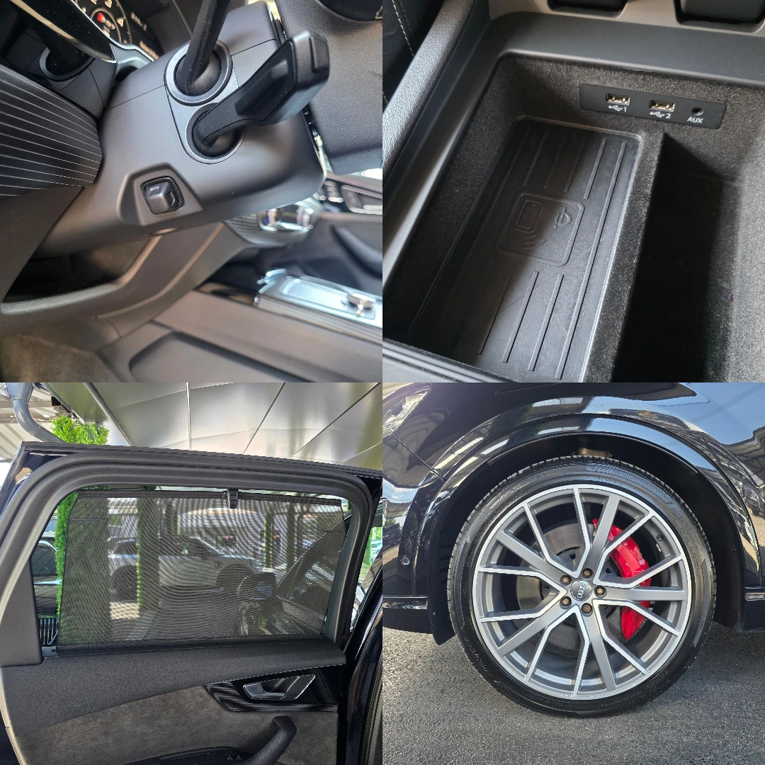 Audi SQ7 7МЕСТА/NIGHT/DISTRON/BOSE/PANO/360KAMERA/KEYLES/LI, снимка 15 - Автомобили и джипове - 55835269