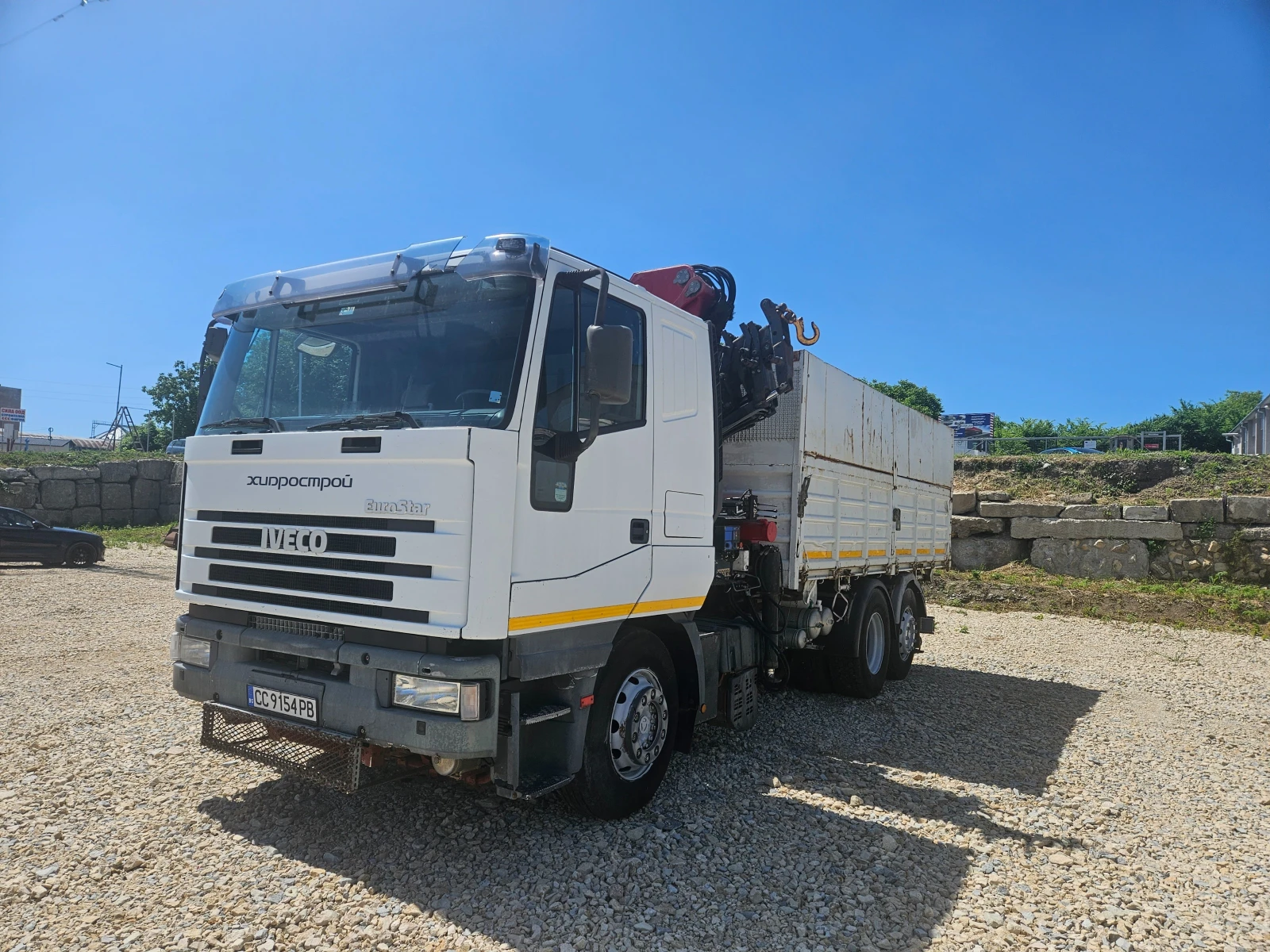 Iveco EuroStar Самосвал с кран - изображение 10