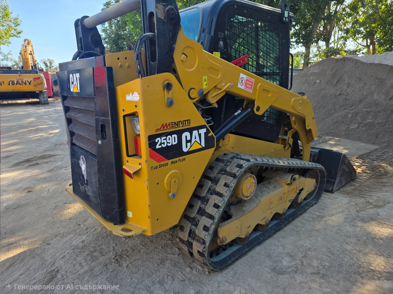 Мини челни товарачи Cat 259D-HF-КЛИМА, снимка 7 - Индустриална техника - 56214359