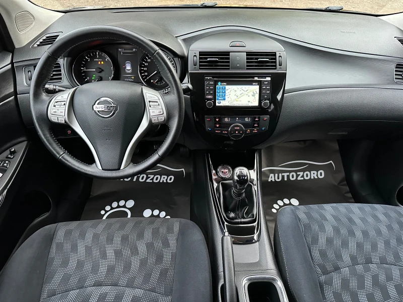 Nissan Pulsar 1.5DCi* НАВИГАЦИЯ* 360КАМЕРИ* BiXENON* PURE DRiVE, снимка 12 - Автомобили и джипове - 47190978