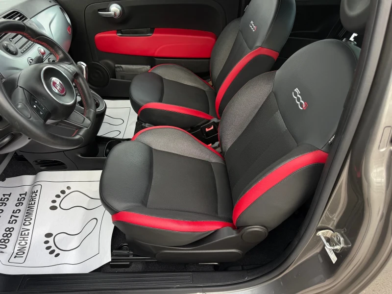 Fiat 500 1.2i-98.000km-NEW-AUTOMAT-KOJA-TOP-FULL-UNIKAT, снимка 11 - Автомобили и джипове - 53560161