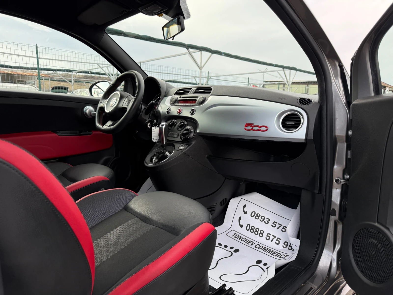 Fiat 500 1.2i-98.000km-NEW-AUTOMAT-KOJA-TOP-FULL-UNIKAT | Mobile.bg � ����������� 14