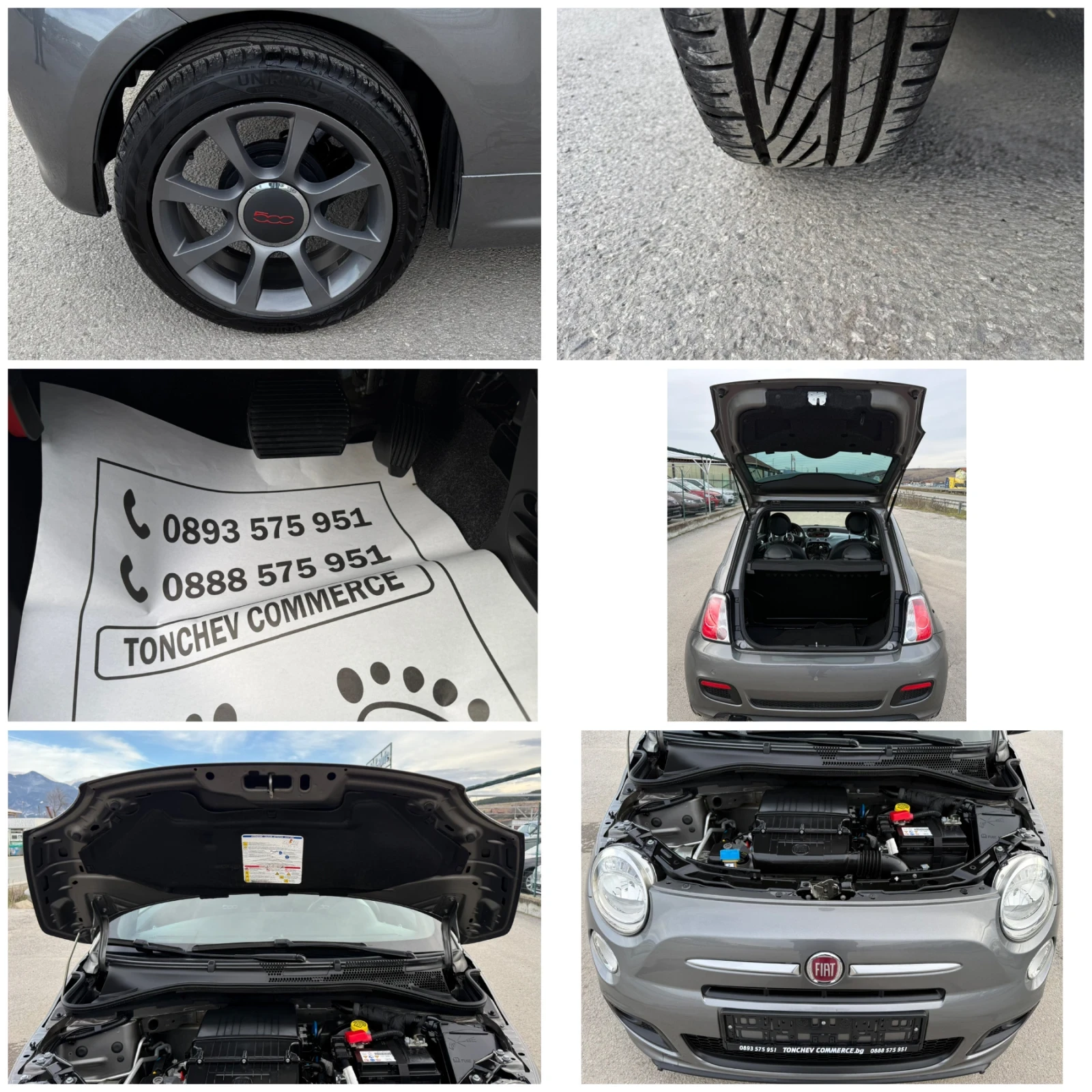 Fiat 500 1.2i-98.000km-NEW-AUTOMAT-KOJA-TOP-FULL-UNIKAT | Mobile.bg � ����������� 17