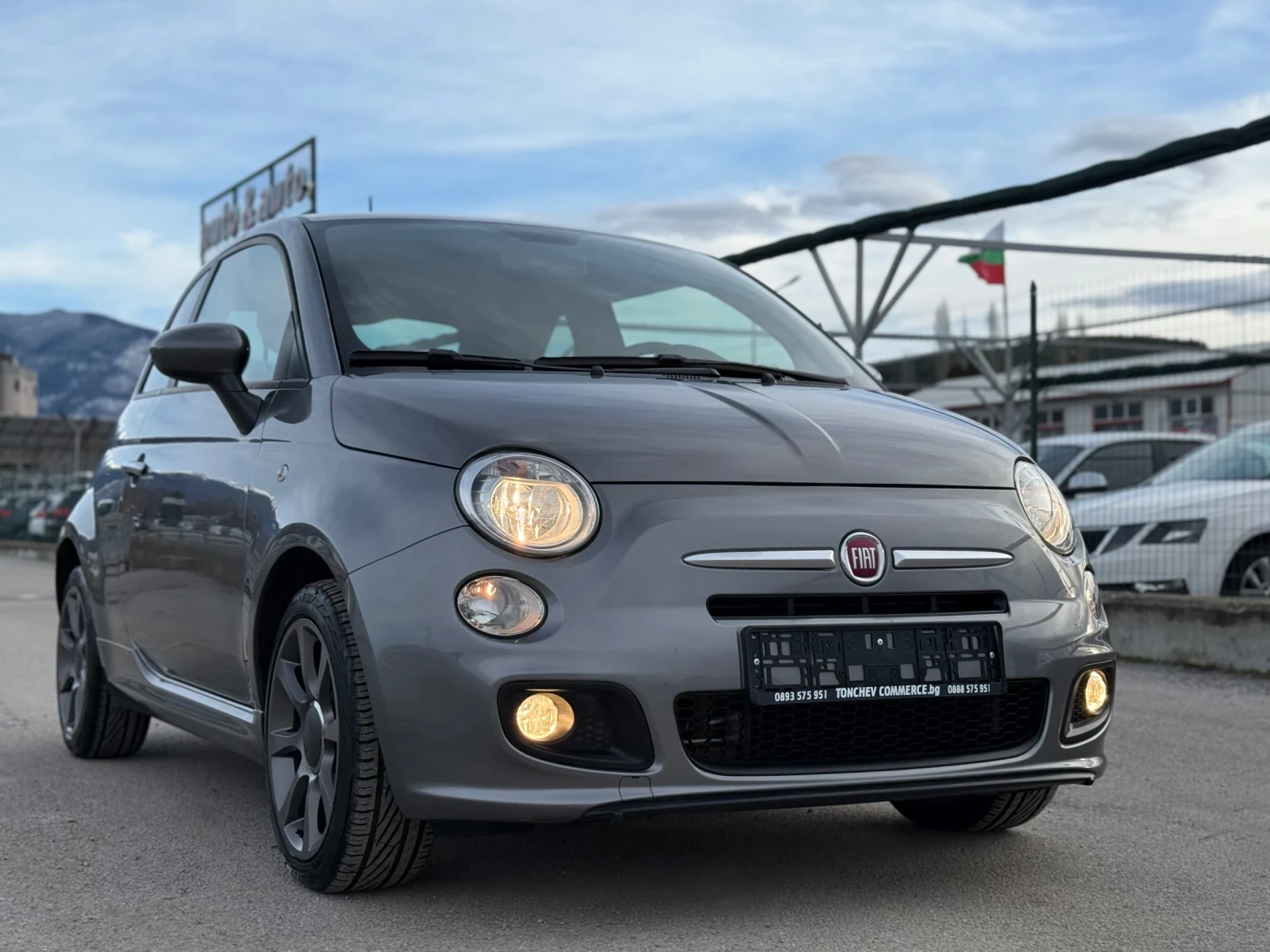 Fiat 500 1.2i-98.000km-NEW-AUTOMAT-KOJA-TOP-FULL-UNIKAT | Mobile.bg � ����������� 1