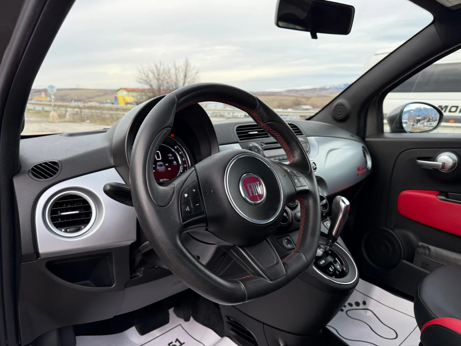 Fiat 500 1.2i-98.000km-NEW-AUTOMAT-KOJA-TOP-FULL-UNIKAT - изображение 8