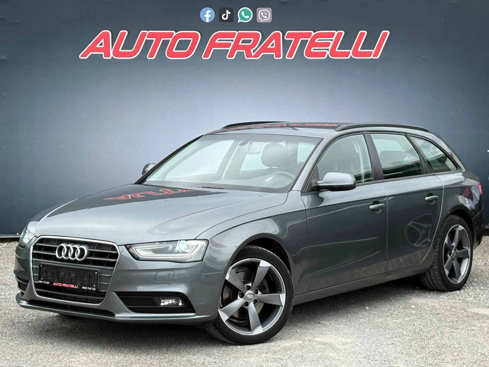 Audi A4 2.0TDI FACELIFT* ЛИЗИНГ* БАРТЕР* , снимка 3 - Автомобили и джипове - 54955445