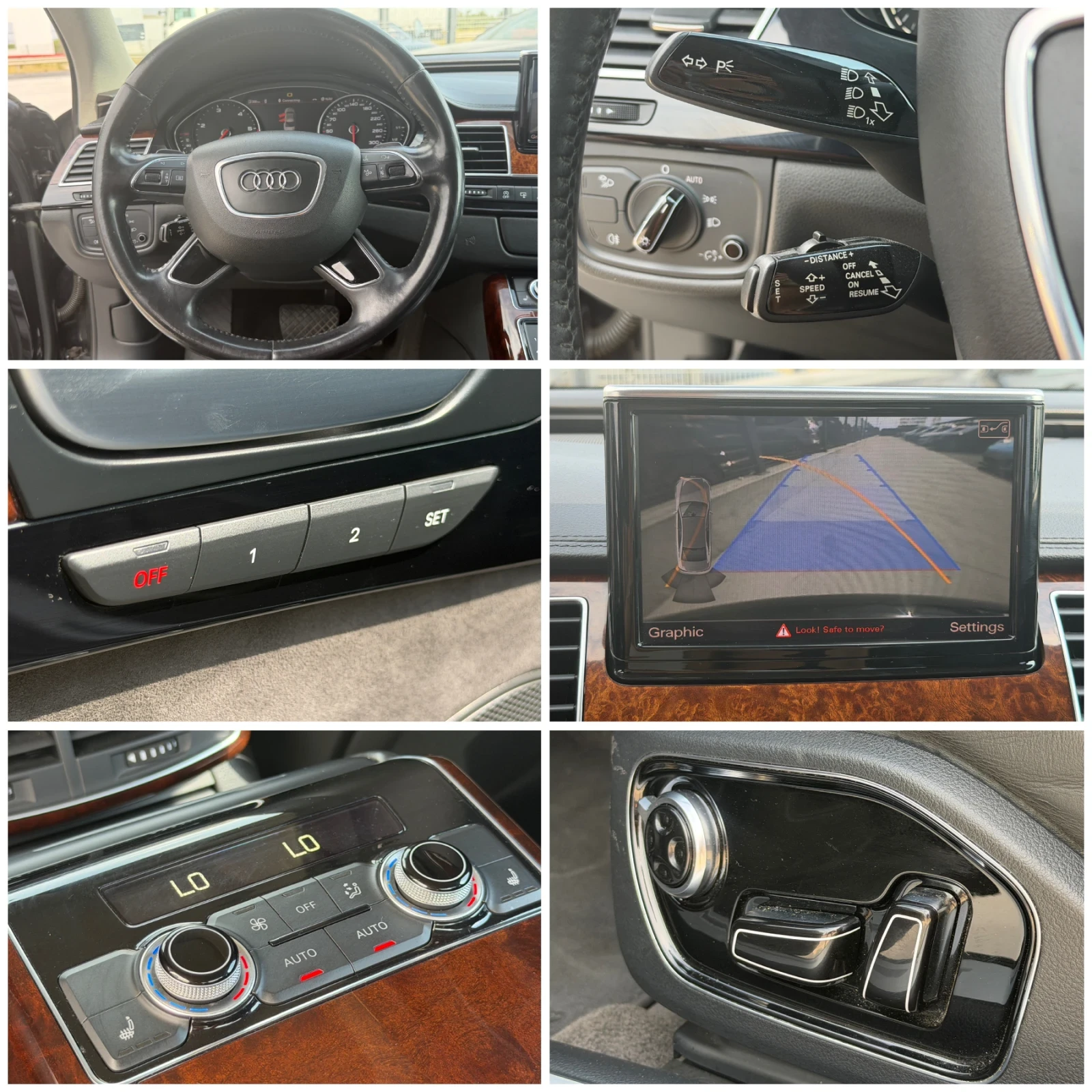 Audi A8 3.0TDI* 2013г* 217.000КМ* Сервизна История* , снимка 17 - Автомобили и джипове - 55658334