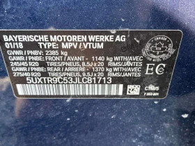 BMW X3 XDRIVE30I/CARFAX/ПАНОРАМА/ПОДГРЕВИ, снимка 17