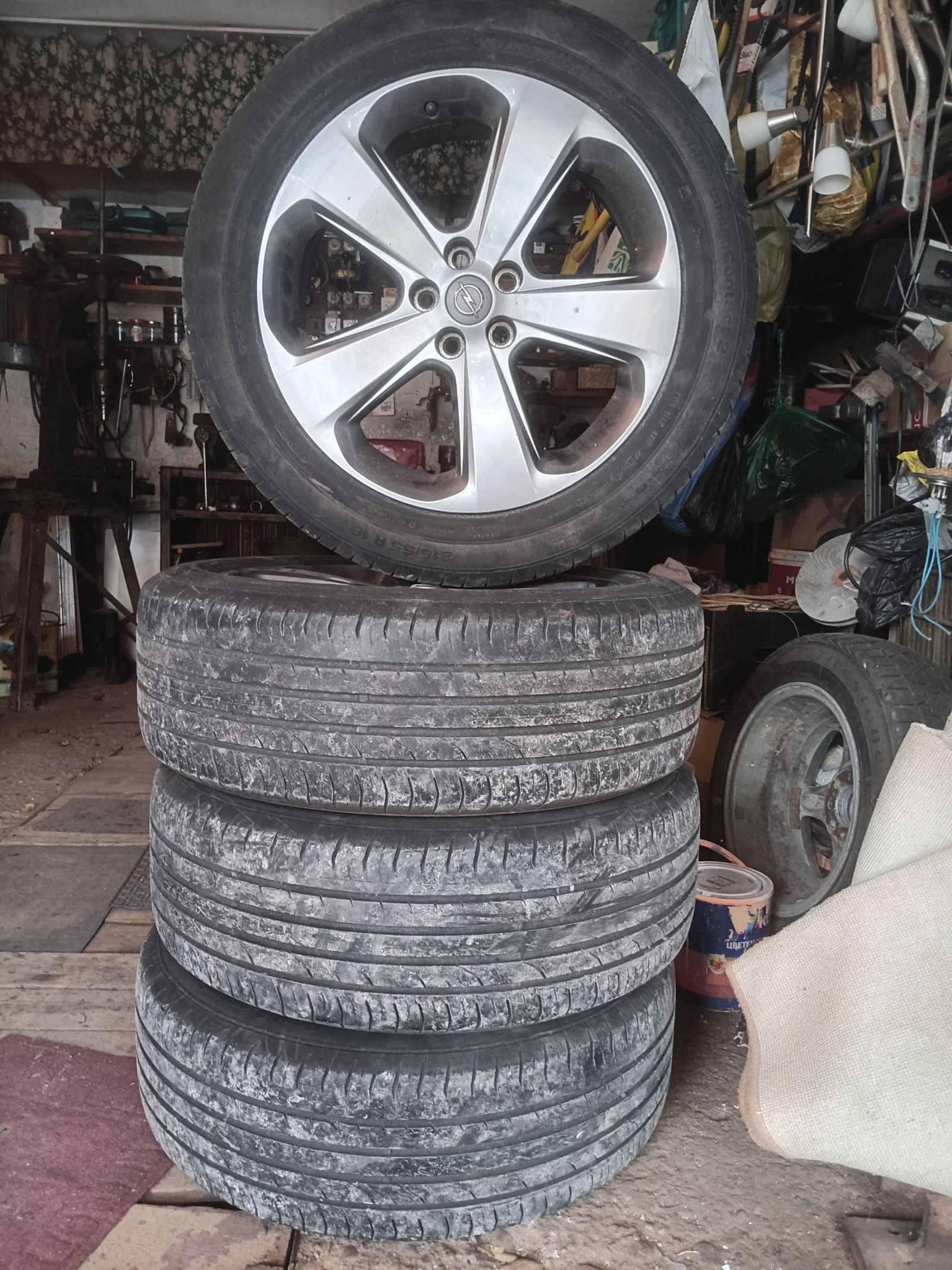 Гуми с джанти Continental 215/55R18