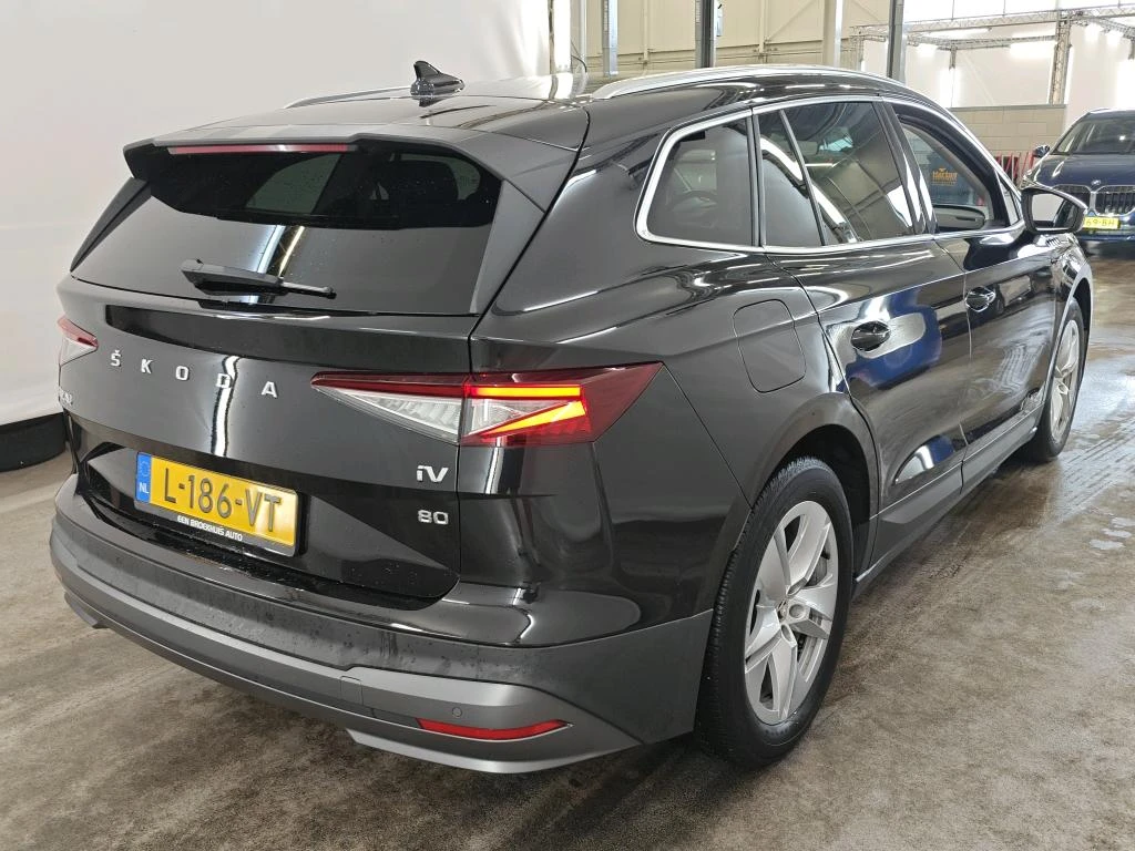 Skoda Enyaq iV 80 Leather Keyless LED Navi 94% SoH, снимка 3 - Автомобили и джипове - 56323041