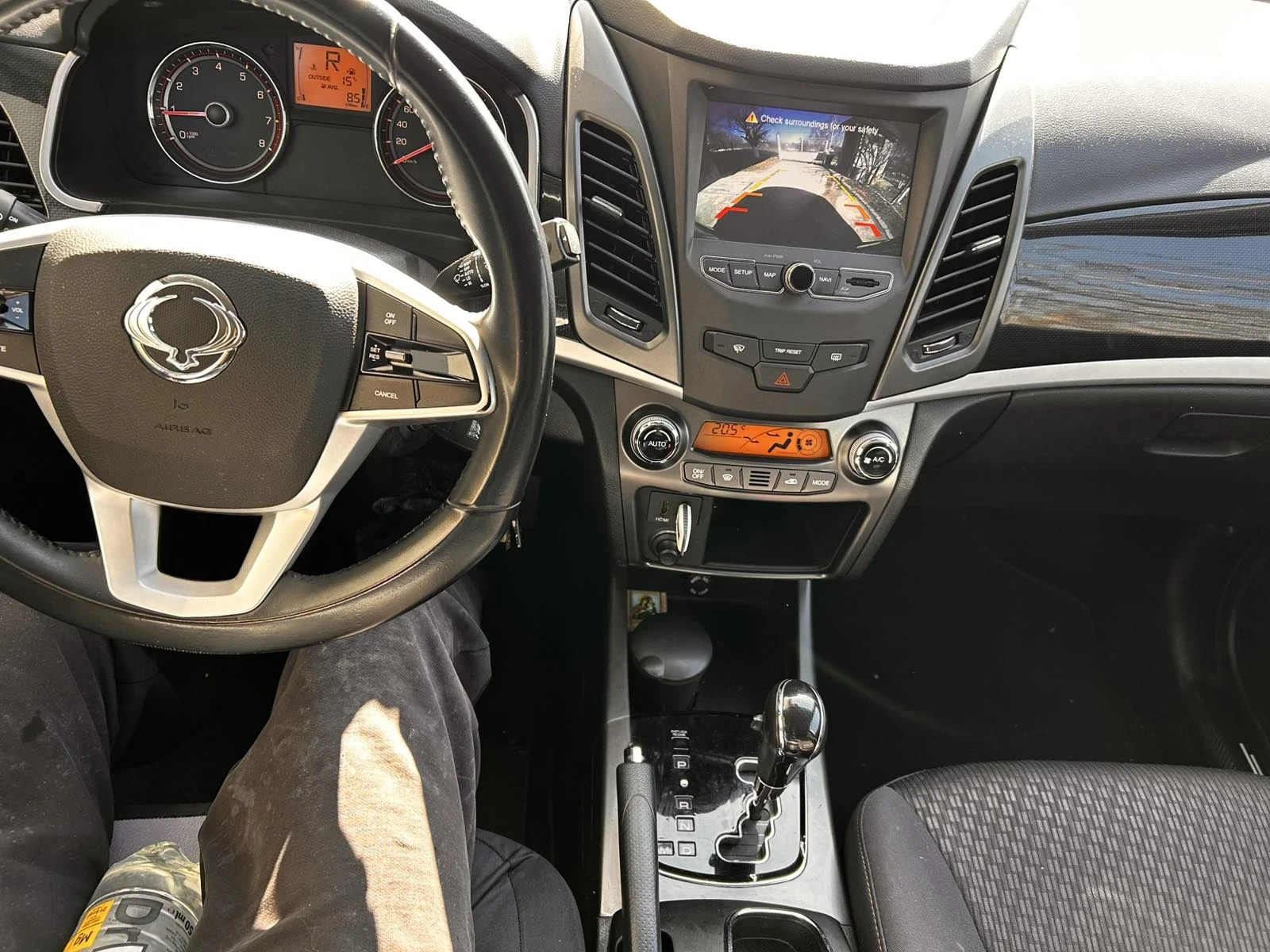 SsangYong Korando 2, 0 ГАЗ, 4х4, navi, камера, автомат, снимка 11 - Автомобили и джипове - 54653657