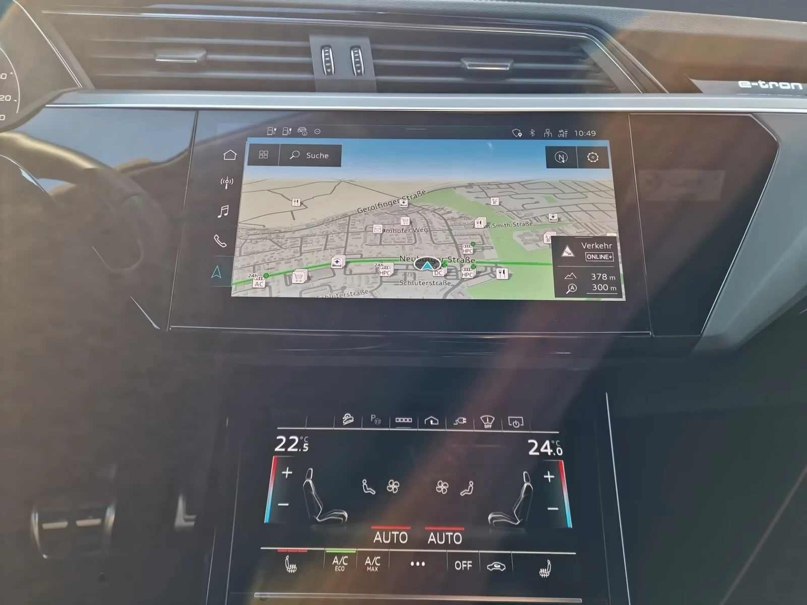 Audi Q8 e-tron 50Q SpB 3x S-Line 360 Matrix AIR PANO DISTR | Mobile.bg � ����������� 11
